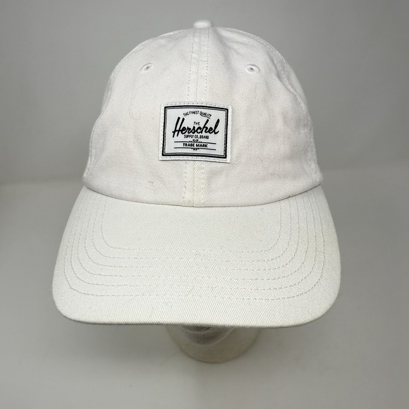 Herschel Supply Co. Other - Herschel Supply Co. White‎ Box Logo Hat Cap Adjustable Strap Back OSFM